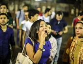بلطجية يعتدون على الصحفيين المعتصمين أمام النقابة بزجاجات المياه