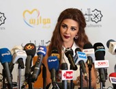 بالصور.. ميريام فارس لإحدى الصحفيات خلال مؤتمرها بـ"موازين": "إنتى مزة"