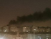 صحافة المواطن: حريق بحى الواحة فى مدينة نصر