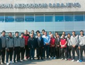"فراعنة السلة" يصل سراييفو للمشاركة فى بطولة البوسنة الدولية للناشئين