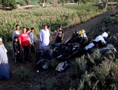 مصرع سائق توك توك أسفل سيارة نقل فى حادث تصادم بسبب الأمطار بالدقهلية 