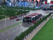 بالصور.. الصين تطلق أتوبيسات عملاقة تمر السيارات أسفلها لمحاربة الزحام