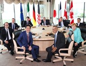 بالصور..رئيس الوزراء اليابانى يعقد جلسة مناقشات مع زعماء الاتحاد الأوروبى