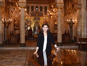 بالصور.. ماجدة الرومى فى زيارة لـ"قصر عابدين": أحب مصر الخالدة الشامخة