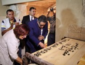 بالفيديو..وزير الآثار يفتتح هرم "أوناس" و3 مقابر بسقارة