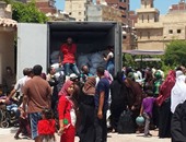 توزيع 3500 جوال للسلع الغذائية غرب الإسكندرية