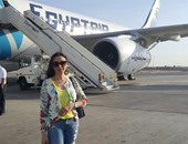 أنغام تسافر إلى بيروت عبر شركة "مصر للطيران"