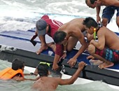 غرق شابين أثناء الاستحمام بشاطئ الهانوفيل غرب الإسكندرية