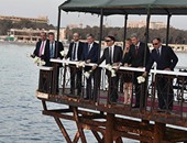 وفد البرلمان الفرنسى يغادر الإسكندرية متجها إلى شرم الشيخ