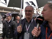 بالصور.. رانييرى وفوزنياكى وسط أمطار وحوادث سباق فورمولا1