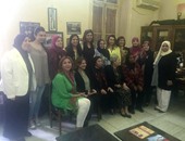 زوجات السفراء العرب ينظمون زيارة لاتحاد المرأة الفلسطينية بالقاهرة