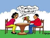 اضحك على ما تفرج.. الفسيخ والبيض وحالات التسمم فى كاريكاتير اليوم السابع