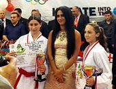 شيخة ال ثانى تشارك فى توزيع جوائز دورة الألعاب للفنون القتالية بجورجيا