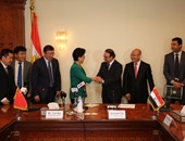"القاضى" يشهد توقيع مذكرة تفاهم بين شركة مصرية وصينية لتطوير الخدمات المالية
