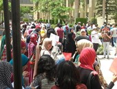 بالصور.. طلاب جامعة القاهرة ينظمون وقفة صامتة تضامناً مع حلب السورية