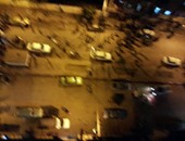 بالصور..الشرطة تفرق العشرات من أمام مركز شرطة البلينا بسوهاج