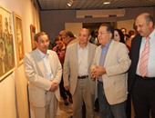 بالصور.. دار الأوبرا تفتتح معرض جماعة فنانى الغورى لـ70 فنانا