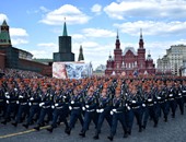 عروض عسكرية فى شوارع موسكو استعدادا للاحتفال بذكرى يوم النصر
