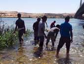 انتشال جثة شاب غرق فى مياه مصيف بلطيم بكفر الشيخ