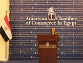 بالصور..وزيرة التعاون الدولى تشارك بجلسة للغرفة التجارية الأمريكية بالقاهرة