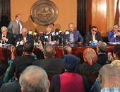 اجتماع الأسرة الصحفية بمشاركة 5 من أعضاء  مجلس النقابة لحل الأزمة مع الداخلية
