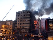 "اليوم السابع" يرصد حريق العتبة فى 10 صور.. وخسائر هائلة