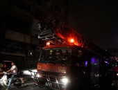 إصابة 4 أشخاص باختناق فى حريق اندلع بمستشفى خاص بالدقهلية
