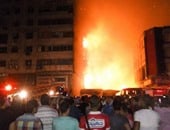 صحافة المواطن.. قراء يشاركون بصور ألسنة اللهب فى حريق الرويعى