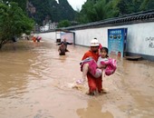 مقتل 42 شخصا وفقدان 25 بسبب الأحوال الجوية السيئة فى الصين