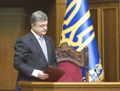الرئيس الأوكرانى: الصراع فى دونباس يمكن تسويته من خلال الإصلاحات السياسية