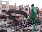 بالفيديو.. لاعبو الشجاعية يحتفلون بكأس فلسطين داخل "حطام" غزة