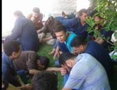 "واتس آب اليوم السابع".. اعتصام عمال شركة بالمنوفية للمطالبة بزيادة المرتبات