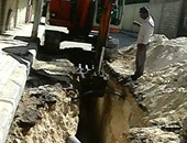 مرور القاهرة: استكمال أعمال حفر كابلات كهربائية بوسط البلد دون تحويلات مرورية
