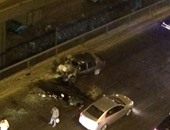 إصابة 7 أشخاص فى انقلاب سيارة ملاكى على طريق الخارجة- أسيوط بالوادى الجديد