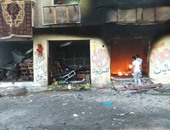 بالصور..انفجار عبوة ناسفة قرب مواقع أمنية وسط مدينة العريش