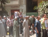 وقفة احتجاجية لنقص مياه الرى ببلطيم كفر الشيخ