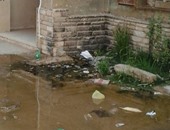 "واتس آب اليوم السابع": انتشار مياه "المجارى" أمام مدرسة ومستشفى الشروق العام