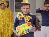 بالفيديو.. شبيه ميسى يهنئ الآباء باليوم العالمى للأب