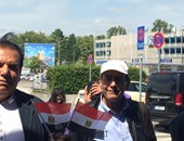 الجالية المصرية والوفد الشعبى يستعدان لاستقبال السيسى بمطار برلين
