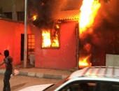 حريق بالشركة المصرية للكبريت بمدينة العاشر من رمضان