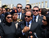 ولى عهد ابو ظبى يقدم التعازى للرئيس السيسى فى النائب العام وضحايا شمال سيناء