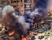 محافظة القاهرة تنتهى من إزالة آثار تفجير موكب النائب العام بمصر الجديدة