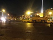 بالصور.. متظاهرو "التحرير" يغادرون الميدان استجابة لمطلب الأمن