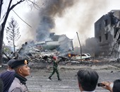 ارتفاع حصيلة ضحايا حادث تحطم طائرة عسكرية بإندونيسيا إلى 74 قتيلاً