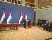 رئيس وزراء المجر يداعب السيسى:أنا أصغر منك ولا يجوز للصغير أن ينصح الكبير