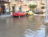 "واتس آب اليوم السابع":غرق شوارع بلبيس فى مياه الصرف الصحى