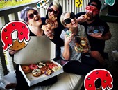 كيلى أوسبورنى تحتفل بـ"national donut day" على إنستجرام