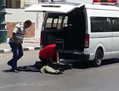بالفيديو.. "واتس آب اليوم السابع".. تفكيك قنبلة أمام مستشفى الشاطبى