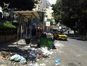 صحافة مواطن.. محطة أتوبيس مصطفى كامل بالإسكندرية تتحول لمقلب قمامة