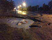 "المرور": تحويلات طارئة فى طريق "إسكندرية الصحراوى" بسبب هبوط أرضى